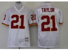 Washington Redskins #21 Sean Taylor White Throwback Jersey