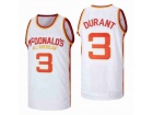 McDonalds All American #3 Kevin Durant White Jersey