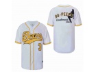 Bo-Peep's #3 Bad News Bears White Baseball Jersey