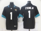 Jacksonville Jaguars #1 Travis Etienne Jr Black Vapor Limited Jersey