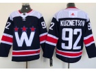 Adidas Washington Capitals #92 Evgeny Kuznetsov Blue Retro Jersey