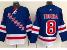 Adidas New York Rangers #8 Jacob Trouba Blue Hockey Jersey