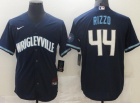 Nike Chicago Cubs #44 Anthony Rizzo Blue City Cool Base Jersey