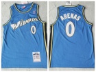 Washington Wizards #0 Gilbert Arenas Blue 2003-04 Throwback Jersey