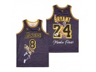 Los Angeles Lakers #8/24 Kobe Bryant Black City Mamba Forever Jersey