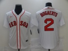 Nike Boston Red Sox #2 Xander Bogaerts White Cool Base Jerseys