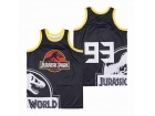 Jurassic Park #93 Black Jersey