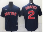 Nike Boston Red Sox #2 Xander Bogaerts Blue Cool Base Jersey