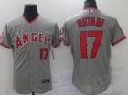 Nike Los Angeles Angels #17 Shohei Ohtani Gray Flexbase Jersey