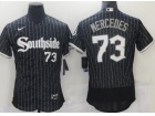 Nike Chicago White Sox #73 Yermin Mercedes Black Southside 2021 City Flexbase Jerseys