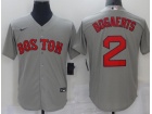 Nike Boston Red Sox #2 Xander Bogaerts Grey Cool Base Jersey