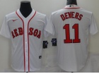 Nike Boston Red Sox #11 Rafael Devers White Cool Base Jersey