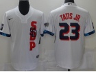 San Diego Padres #23 Fernando Tatis Jr.White Cool Base 2021 All Star Jersey