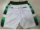 Milwaukee Bucks White Just Don Shorts