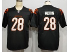 Cincinnati Bengals #28 Joe Mixon 2021 Black Vapor Limited Jersey