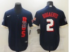 Nike Boston Red Sox #2 Xander Bogaerts Blue 2021 All Star Cool Base Jersey