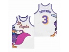 Darkwing Ducks White Basketball Jersey