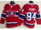 Adidas Montreal Canadiens #94 Corey Perry Red Hockey Jersey