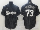 Nike Chicago White Sox #73 Yermin Mercedes Black Southside 2021 City Cool Base Jerseys