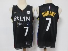 Nike Brooklyn Nets #7 Kevin Durant 2021 Black City Jersey