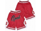 Chicago Bulls #23 Goat Red Basketball Short