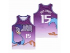 Road Runner Sacramento #15 Purple Basketball Jersey