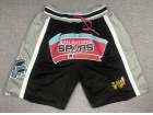 San Antonio Spurs Black Just Don Shorts