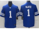 Indianapolis Colts #1 Pat McAfee Blue 2021 Vapor Limited Jerseys