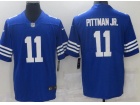 Indianapolis Colts #11 Michael Pittman Jr. Blue 2021 Vapor Limited Jersey