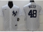 Nike New York Yankees #48 Anthony Rizzo White Cool Base Jersey