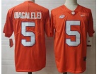 Clemson Tigers #5 D.J. Uiagalelei Orange Limited Jersey