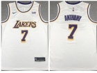 Nike Los Angeles Lakers #7 Anthony White Jersey