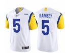 Los Angeles Rams #5 Jalen Ramsey White 2021 Limited Jersey