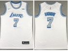 Nike Los Angeles Lakers #7 Anthony White City Jersey