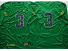 Notre Dame Fighting Irish #3 Joe Montana Green Jersey