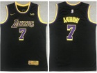 Nike Los Angeles Lakers #7 Anthony Black 2021 Earned Jersey