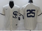 Nike Chicago White Sox #25 Cream Field Of Dreams Cool Base Jersey