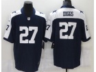 Dallas Cowboys #27 Trevon Diggs Blue Thanksgiving Vapor Limited Jersey