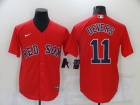 Nike Boston Red Sox #11 Rafael Devers Red Cool Base Jersey