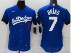 Nike Los Angeles Dodgers #7 Julio Urias Blue City Flexbase Jersey