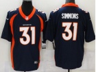 Denver Broncos #31 Justin Simmons Blue Vapor Limited Jersey