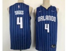 Orlando Magic #4 Jalen Suggs Blue Jersey