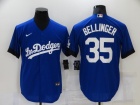 Nike Los Angeles Dodgers #35 Cody Bellinger Blue City Cool Base Jersey