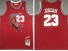 Juice -World Chicago Bulls #23 Michael Jordan Red Jersey