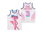 Miami Heat X Pink Panther #3 White Basketball Jersey