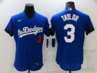 Nike Los Angeles Dodgers #3 Chris Taylor Blue City Flexbase Jersey