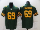 Green Bay Packers #69 David Bakhtiari Green Throwback Limited Jersey