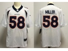 Denver Broncos #58 Miller Blue Nike Limited Jerseys