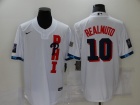 Nike Philadelphia Phillies #10 J.T. Realmuto White 2021 All Star Cool Base Jersey