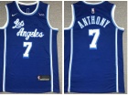 Nike Los Angeles Lakers #7 Carmelo Anthony Blue Jersey